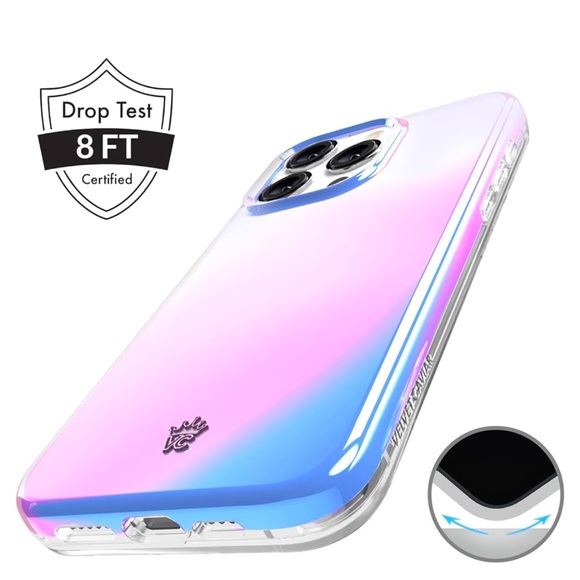 Velvet caviar iridescent nebula iPhone 15 pro max mag safe case new in box - Picture 6 of 8